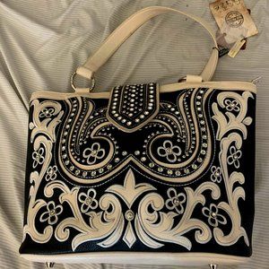 Montana West White Satchel -NWT